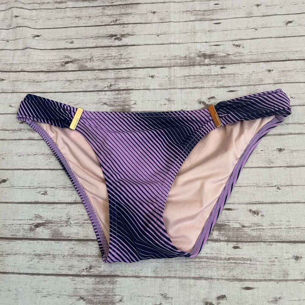 Victoria’s Secret Swimsuit Bikini 2 Piece Set Multicolor Striped Size 36DD/M - Picture 7 of 11